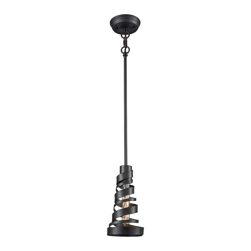 Zabrina 1 Light Pendant in Oil Rubbed Bronze