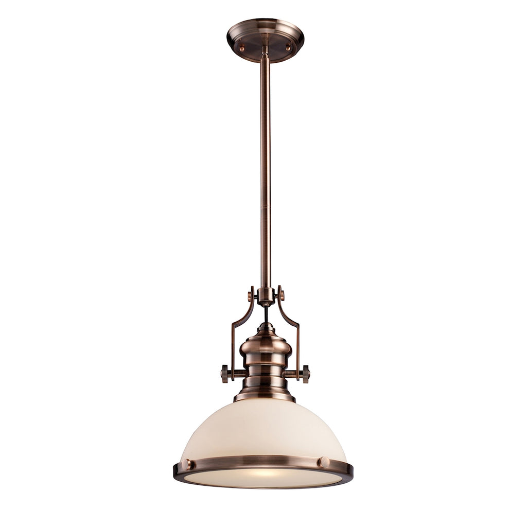 Chadwick 1-Light Pendant in Antique Copper