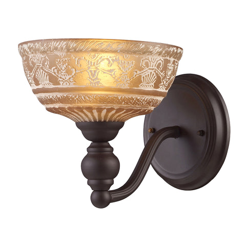 Norwich 1-Light Sconce in Oiled Bronze