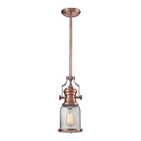 Chadwick 1-Light Mini Pendant in Copper