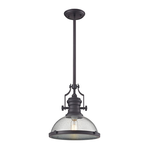 Chadwick 1-Light Pendant in Antique Copper