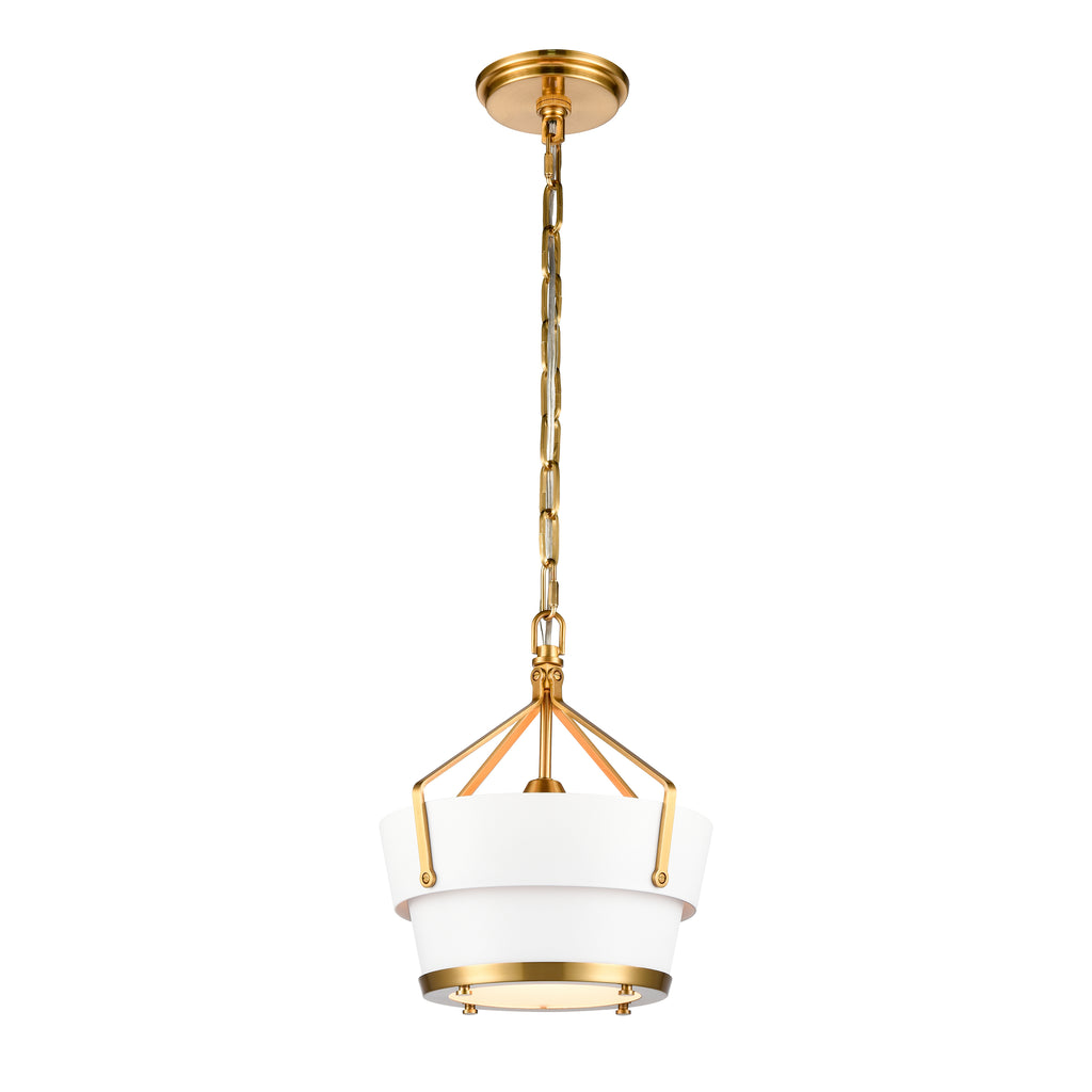 Marin 10.5'' Wide 1-Light Pendant - Satin Brass