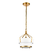 Marin 10.5'' Wide 1-Light Pendant - Satin Brass