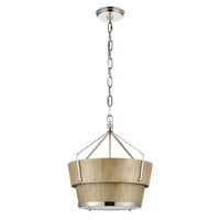 Marin 14'' Wide 1-Light Pendant - Corkwood