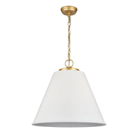 Vellus 20.5'' Wide 3-Light Pendant - Matte White