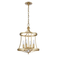 Noura 15.5'' Wide 4-Light Pendant - Champagne Gold