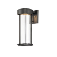 Brillis 13.75'' High 1-Light Outdoor Sconce - Matte Black