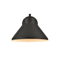 Thane 8.25'' High 1-Light Outdoor Sconce - Textured Black