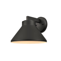 Thane 8.25'' High 1-Light Outdoor Sconce - Textured Black