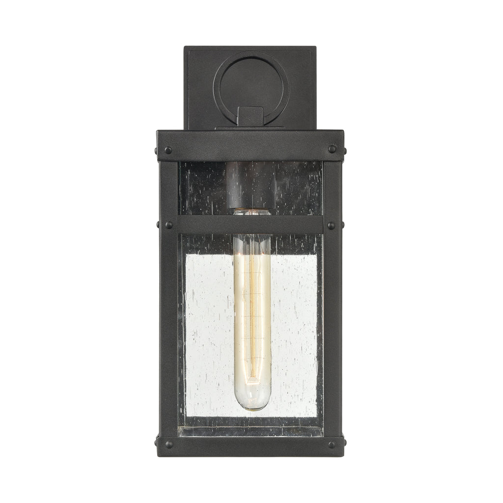 Dalton 13'' High 1-Light Outdoor Sconce - Textured Black