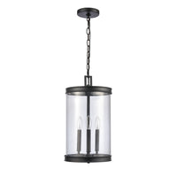 Mendoza 10.25'' Wide 3-Light Pendant - Matte Black