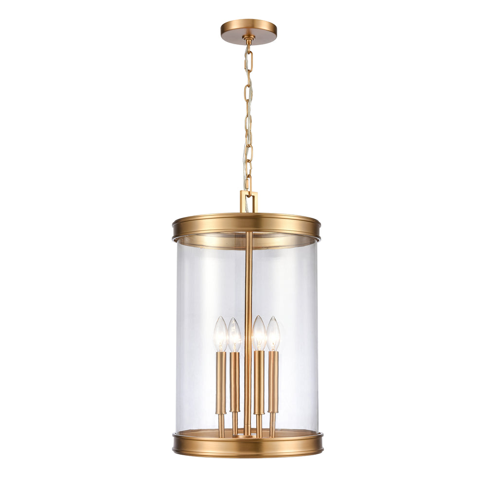 Mendoza 12.75'' Wide 4-Light Pendant - Brushed Gold