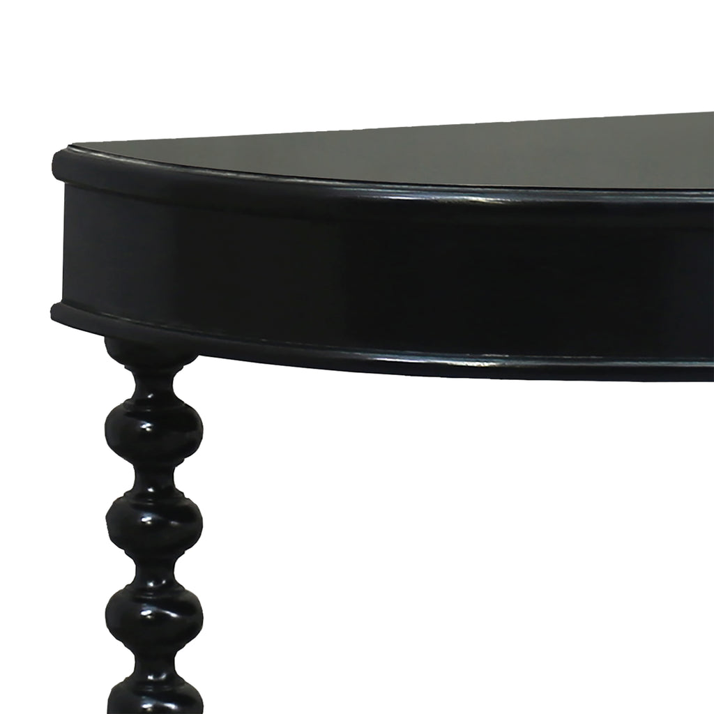 Modern America Accent Table - Demilune