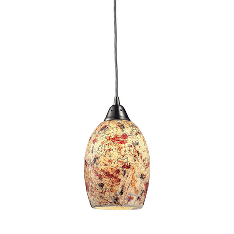 Avalon 1-Light Pendant in Satin Nickel