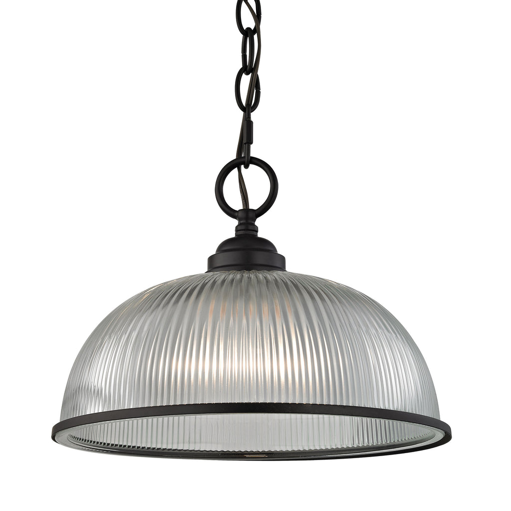 Liberty Park 1 Light Pendant In Oil Rubbed Bronze