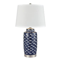 Azul Baru 27'' High 1-Light Table Lamp - Blue