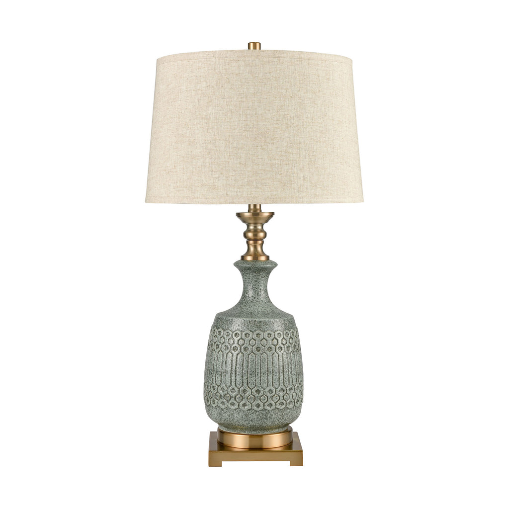 Port Ewen 33'' High 1-Light Table Lamp - Blue