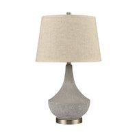 Wendover 25'' High 1-Light Table Lamp - Polished Concrete