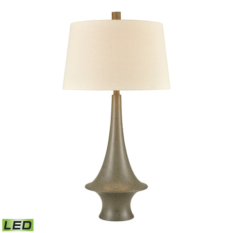 Winchell 33'' High 1-Light Table Lamp - Polished Concrete - Includes LED Bulb
