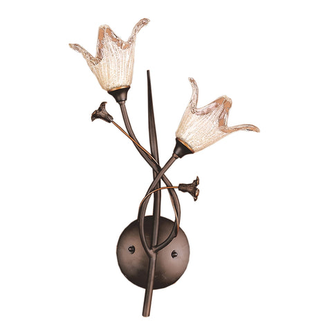 Fioritura Collection Sconce Aged Bronze