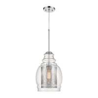 Herndon 11'' Wide 1-Light Pendant - Polished Chrome