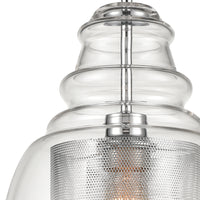Herndon 11'' Wide 1-Light Pendant - Polished Chrome