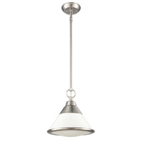 Sven 12'' Wide 1-Light Pendant - Satin Nickel