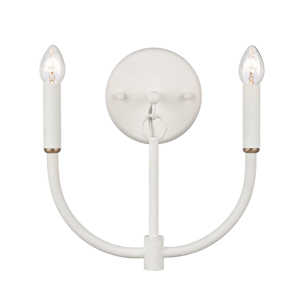 Continuance 11'' High 2-Light Sconce - White Coral