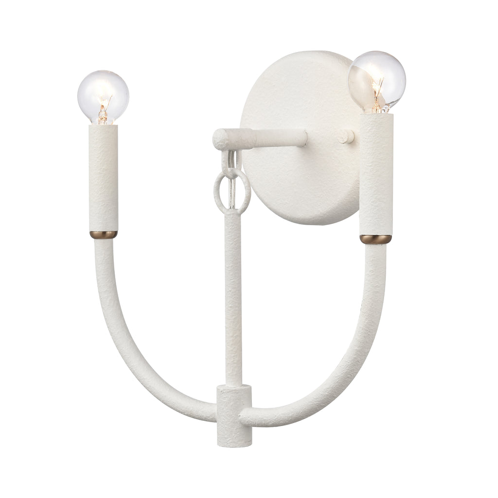 Continuance 11'' High 2-Light Sconce - White Coral