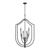 Continuance 26'' Wide 6-Light Pendant - Charcoal