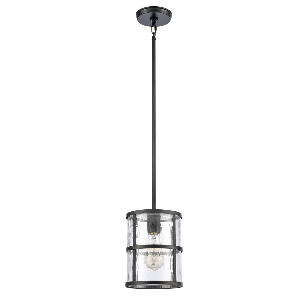 Solace 7'' Wide 1-Light Mini Pendant - Matte Black