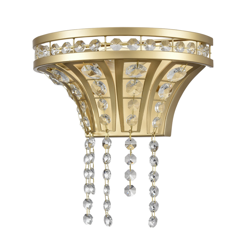 Fantania 9'' High 1-Light Sconce - Champagne Gold