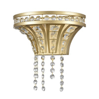 Fantania 9'' High 1-Light Sconce - Champagne Gold