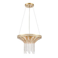 Fantania 18'' Wide 4-Light Chandelier - Champagne Gold