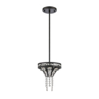 Fantania 8'' Wide 2-Light Mini Pendant - Matte Black