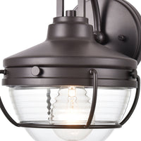 Eastport 10'' High 1-Light Outdoor Sconce - Oil Rubbed Bronze