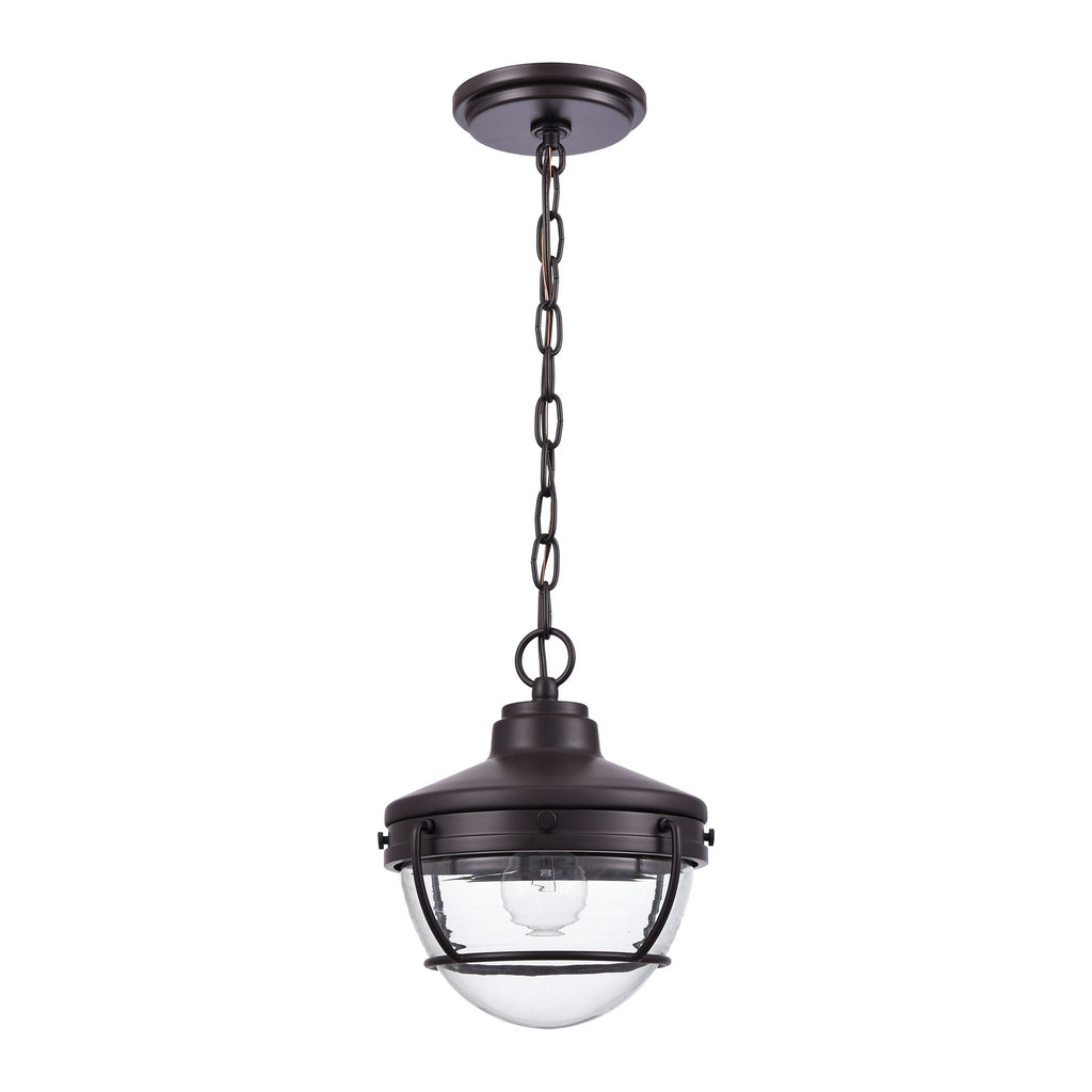 Eastport 9'' Wide 1-Light Outdoor Pendant - Oil Rubbed Bronze