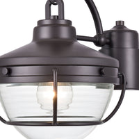 Eastport 12'' High 1-Light Outdoor Post Light - Oil Rubbed Bronze