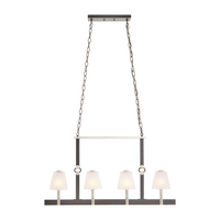 Armstrong Grove 36'' Wide 4-Light Linear Chandelier - Espresso