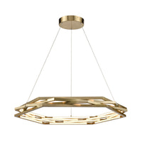 Catana 32'' Wide LED Pendant - Bronze