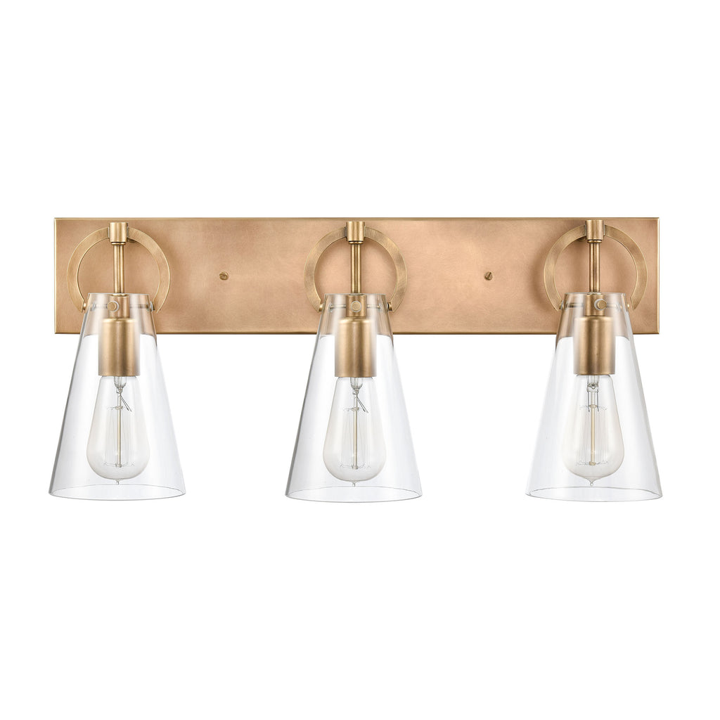 Gabby 23'' Wide 3-Light Vanity Light - Brass