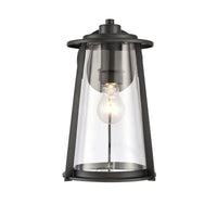 Kennison 13'' High 1-Light Outdoor Sconce - Matte Black