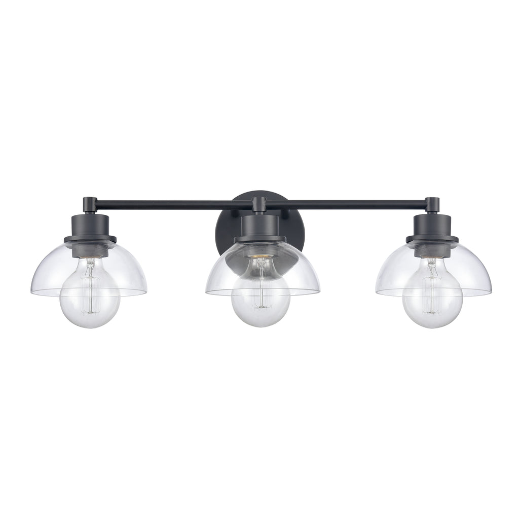 Julian 24'' Wide 3-Light Vanity Light - Matte Black