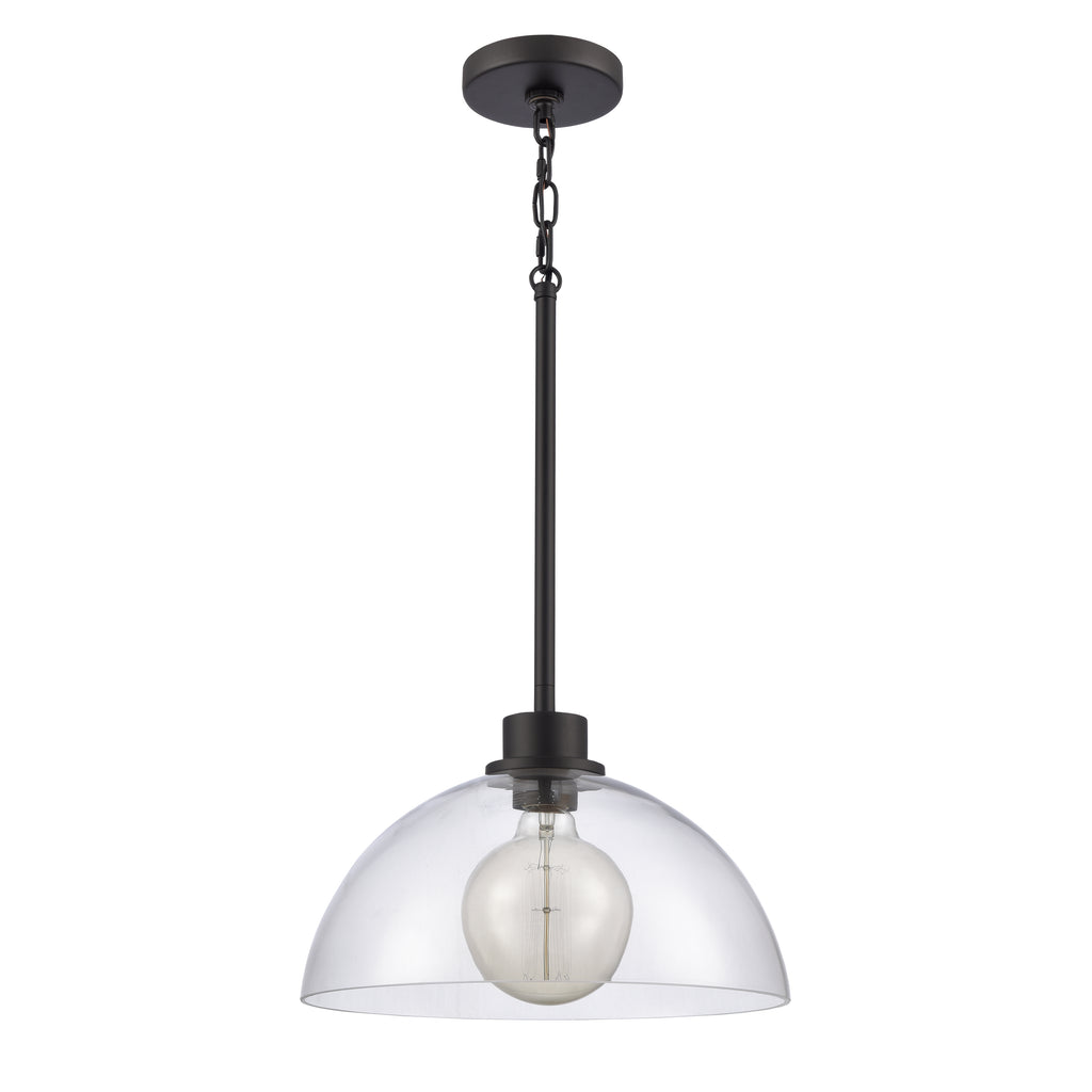 Julian 14'' Wide 1-Light Pendant - Matte Black