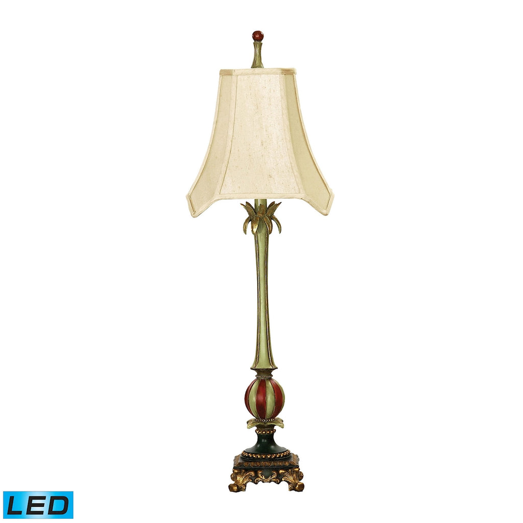 Whimsical Elegance 35'' High 1-Light Table Lamp - Multicolor