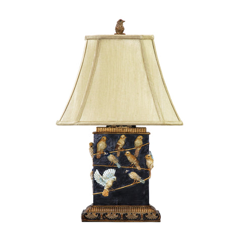 Birds on Branch Table Lamp