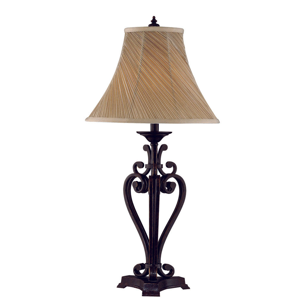 Angers 32.38'' High 1-Light Table Lamp - Dark Bronze
