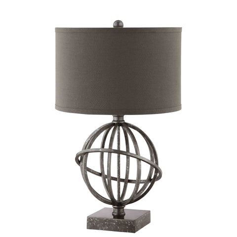 Lichfield 25.25'' High 1-Light Table Lamp - Pewter