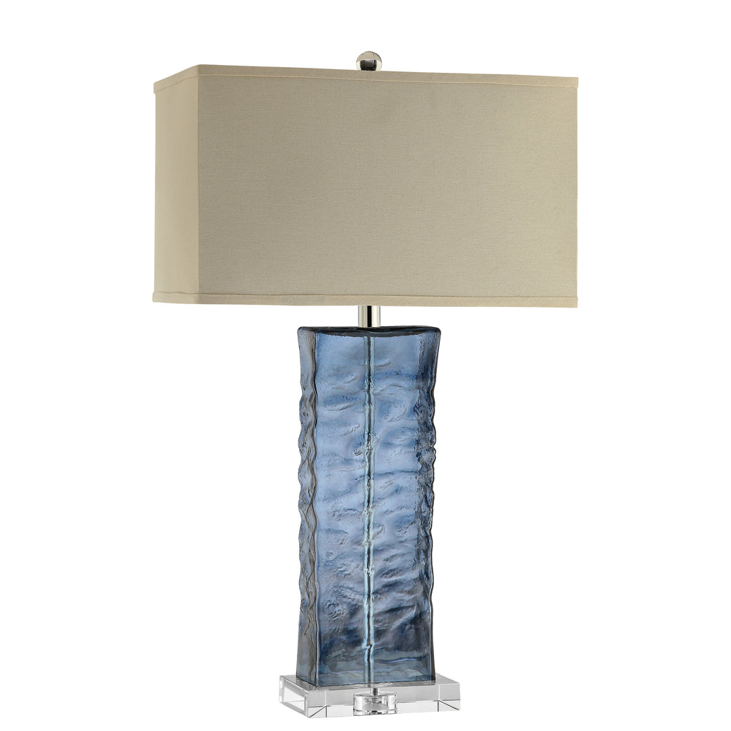 Arendell 30'' High 1-Light Table Lamp - Blue