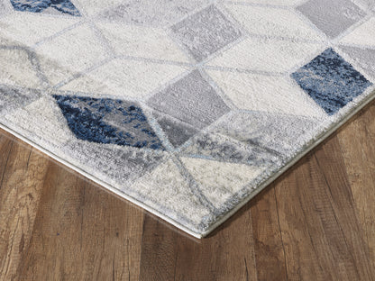 Geometric Cube Neutral Grey